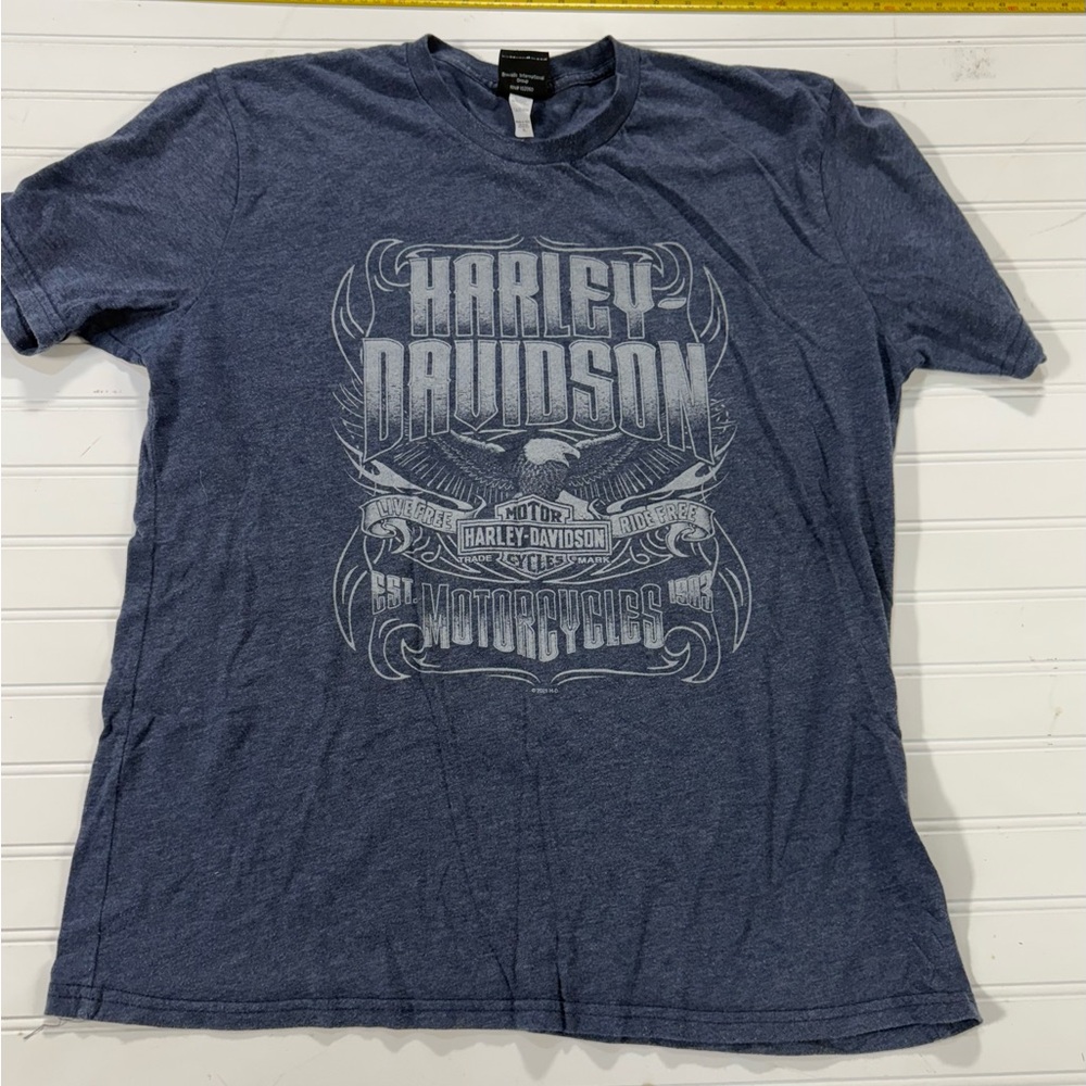 Harley-Davidson Navy Graphic Tee